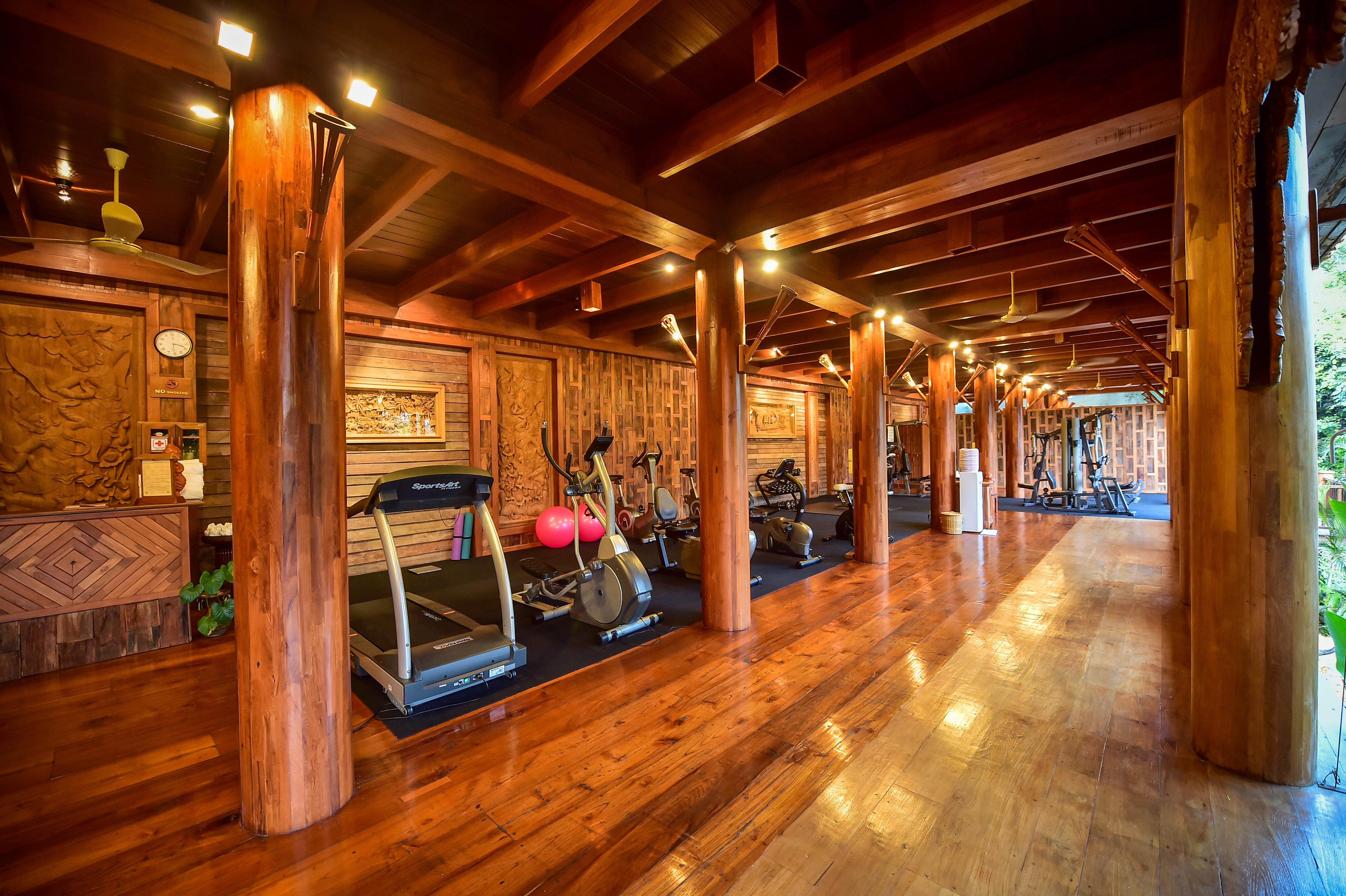 Santhiya Koh Phangan Resort And Spa Eksteriør bilde The gym at the Four Seasons Resort