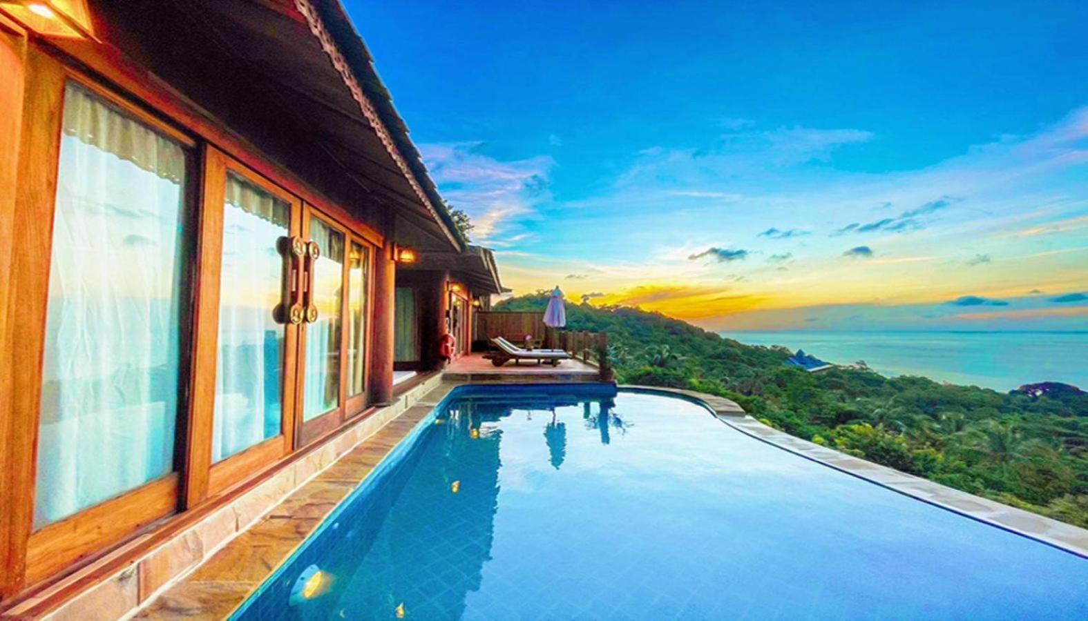 Santhiya Koh Phangan Resort And Spa Eksteriør bilde Villa at the resort