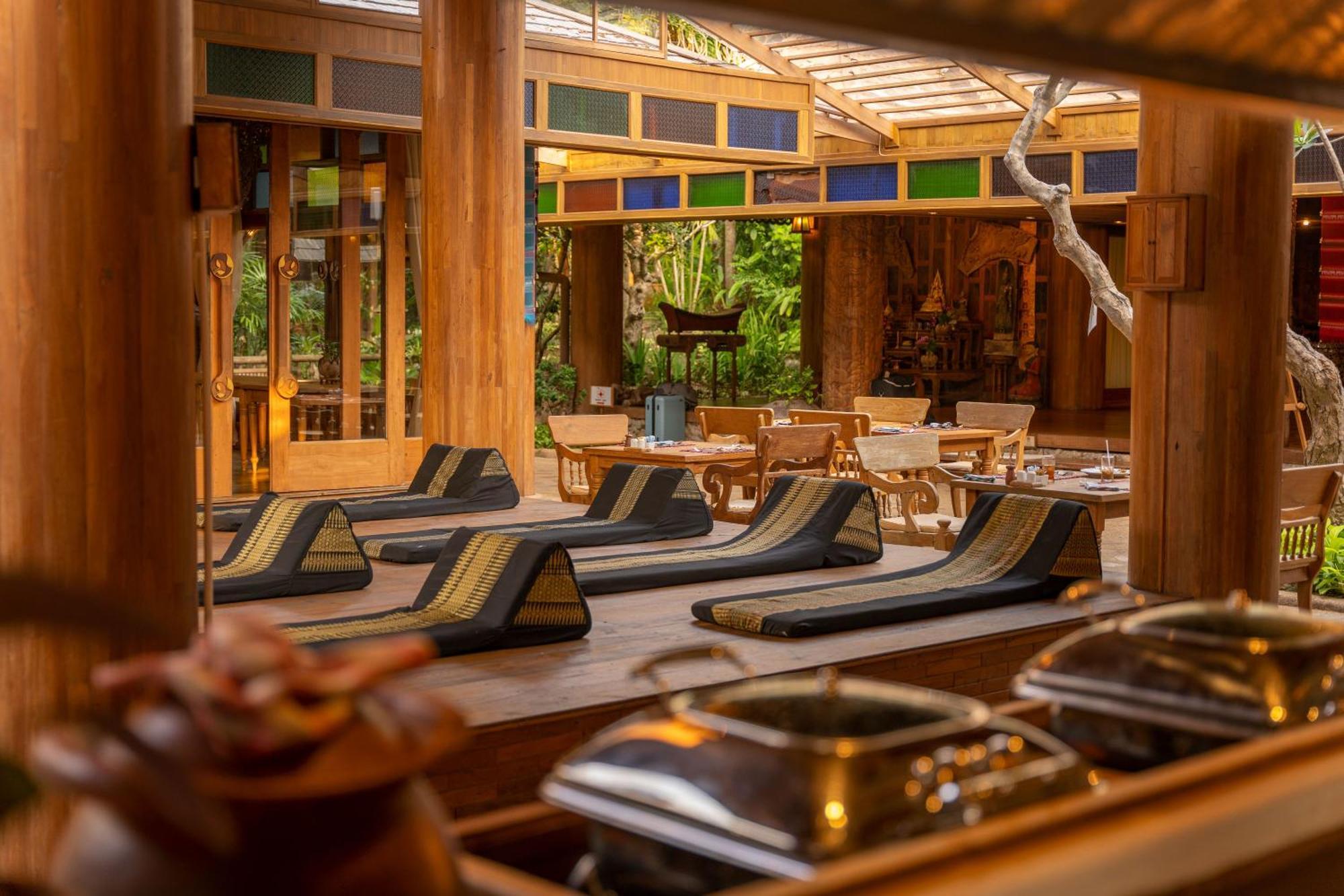Santhiya Koh Phangan Resort And Spa Eksteriør bilde The interior of the spa
